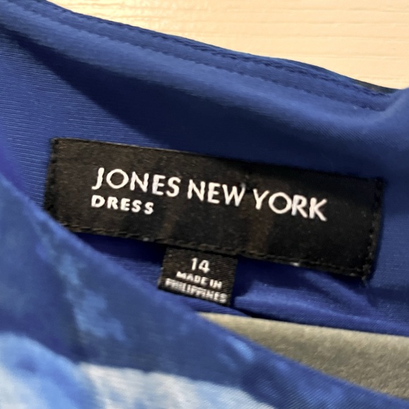 JNY Blue Chromatic Dress - Picture 4 of 4